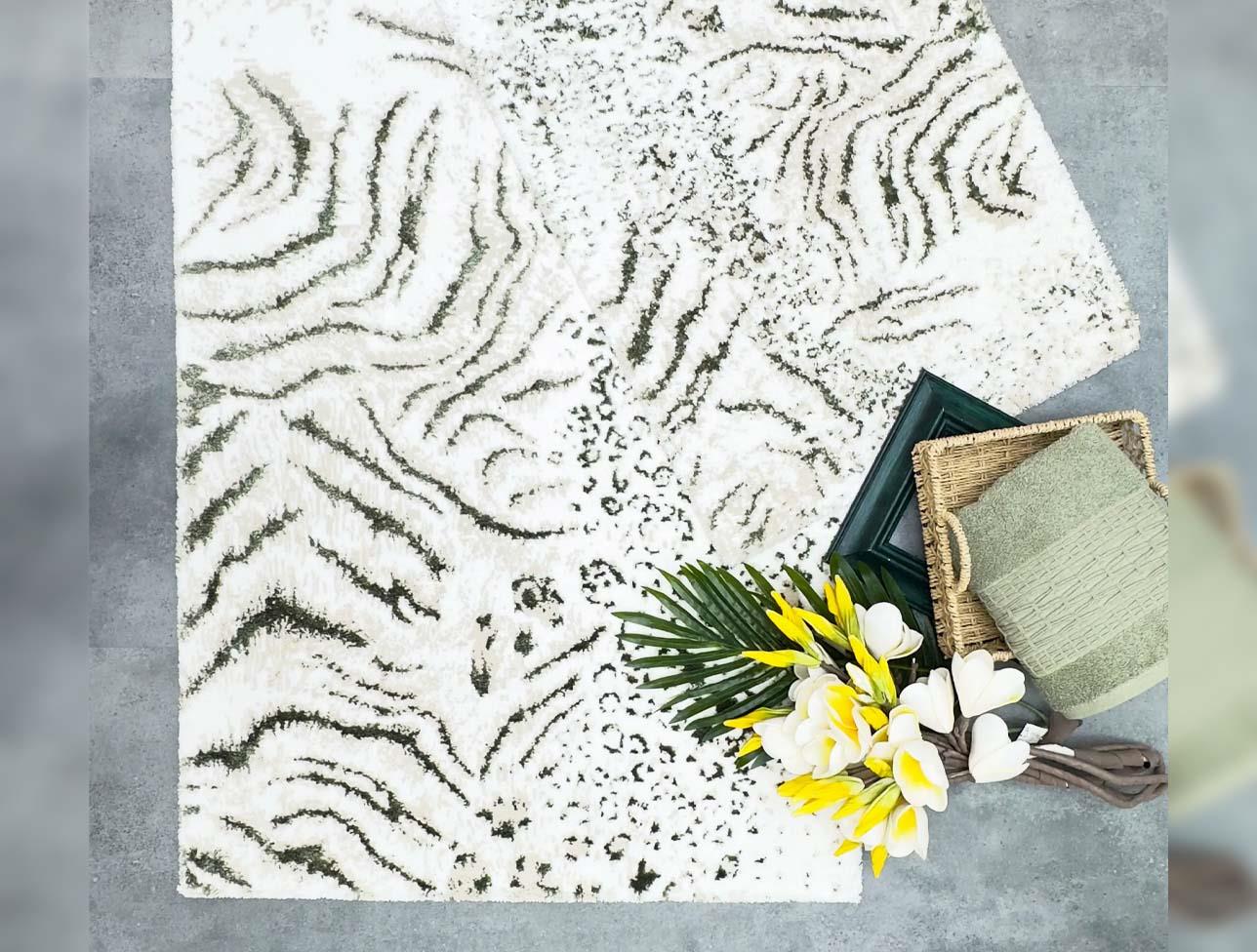 ZEBRA POLE İKİLİ PASPAS TAKIMI EKRU BEJ YEŞİL