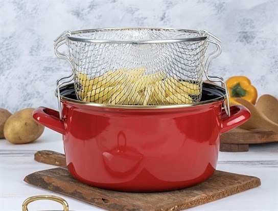 ACAR QUALİTA SAVOR 22 CM KIZARTMA TENCERESİ 358