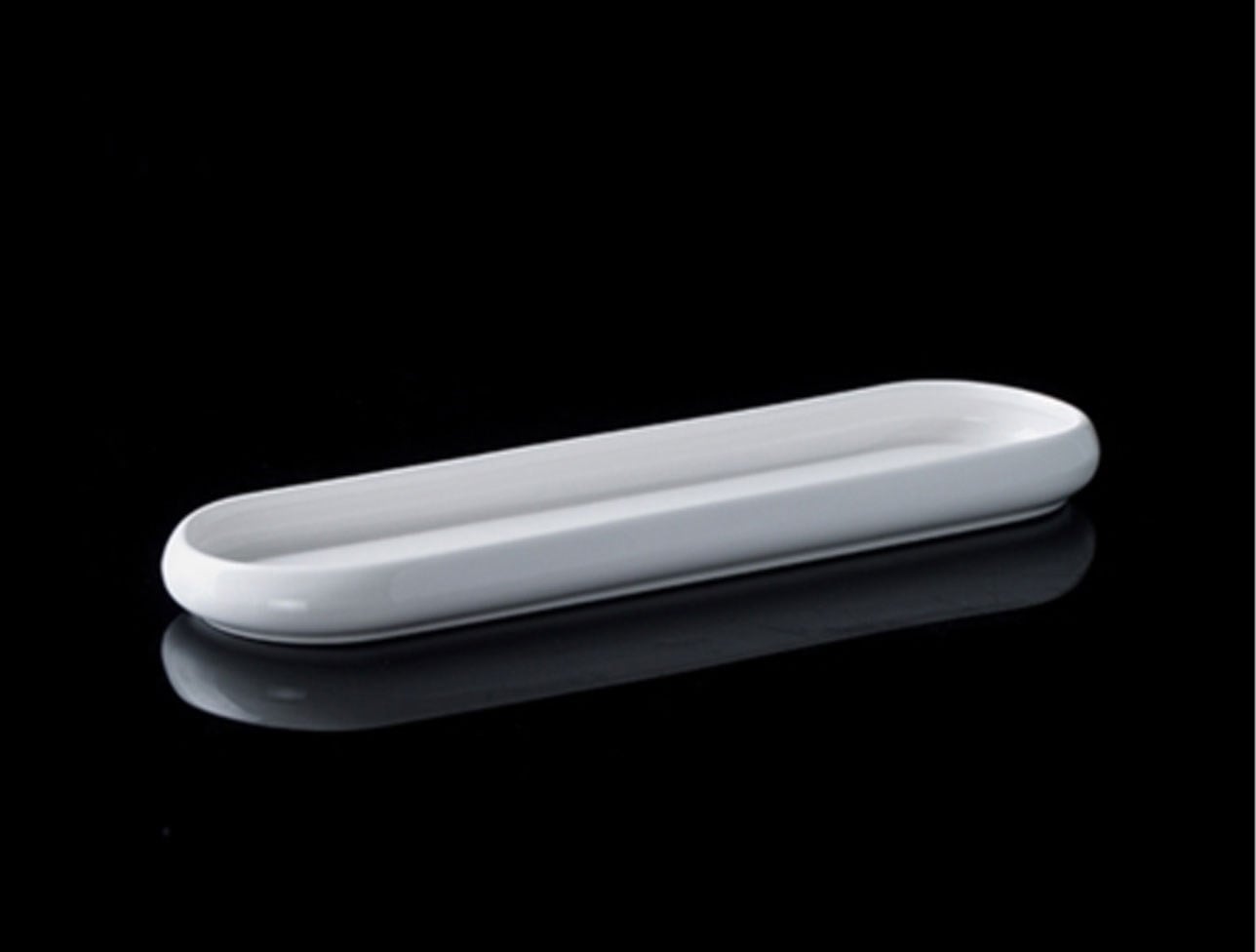 ACAR BİANCO PERLA PORSELEN OVAL TABAK 28X7.5