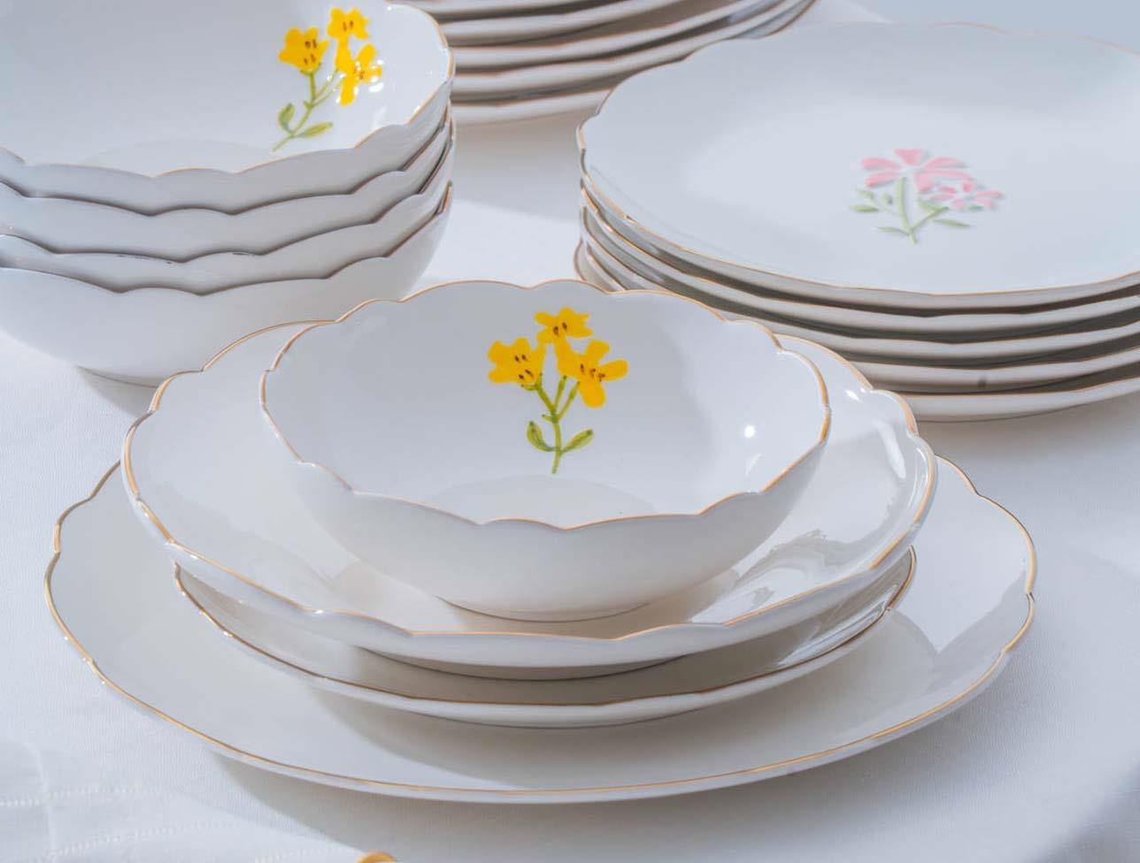 ACAR DE SANTİAGO PORS. 24 PARÇA YEMEK TAKIMI 08397