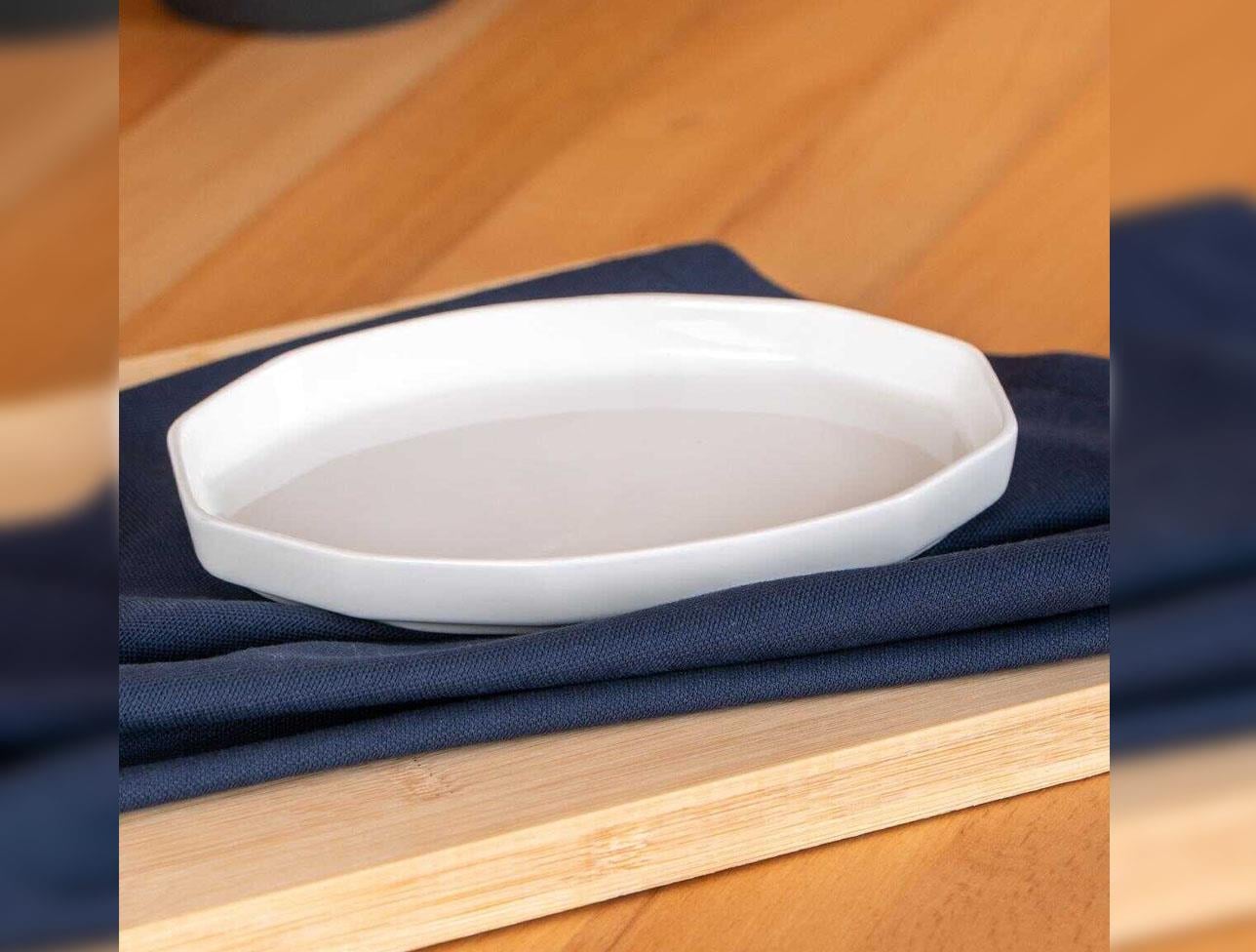 ACAR HEXAGON ART 15 CM OVAL TABAK