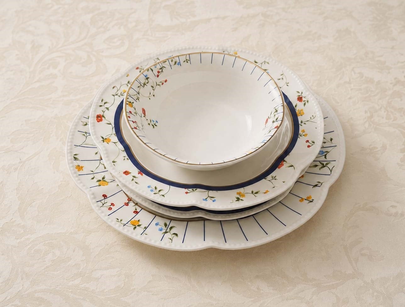 ACAR KEYES 24 PARÇA YEMEK TAKIMI POR-08389
