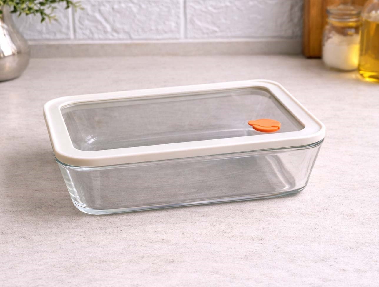 ACAR MAXWELL BOROSİLKAT CAM SAKLAMA KABI 1400ML