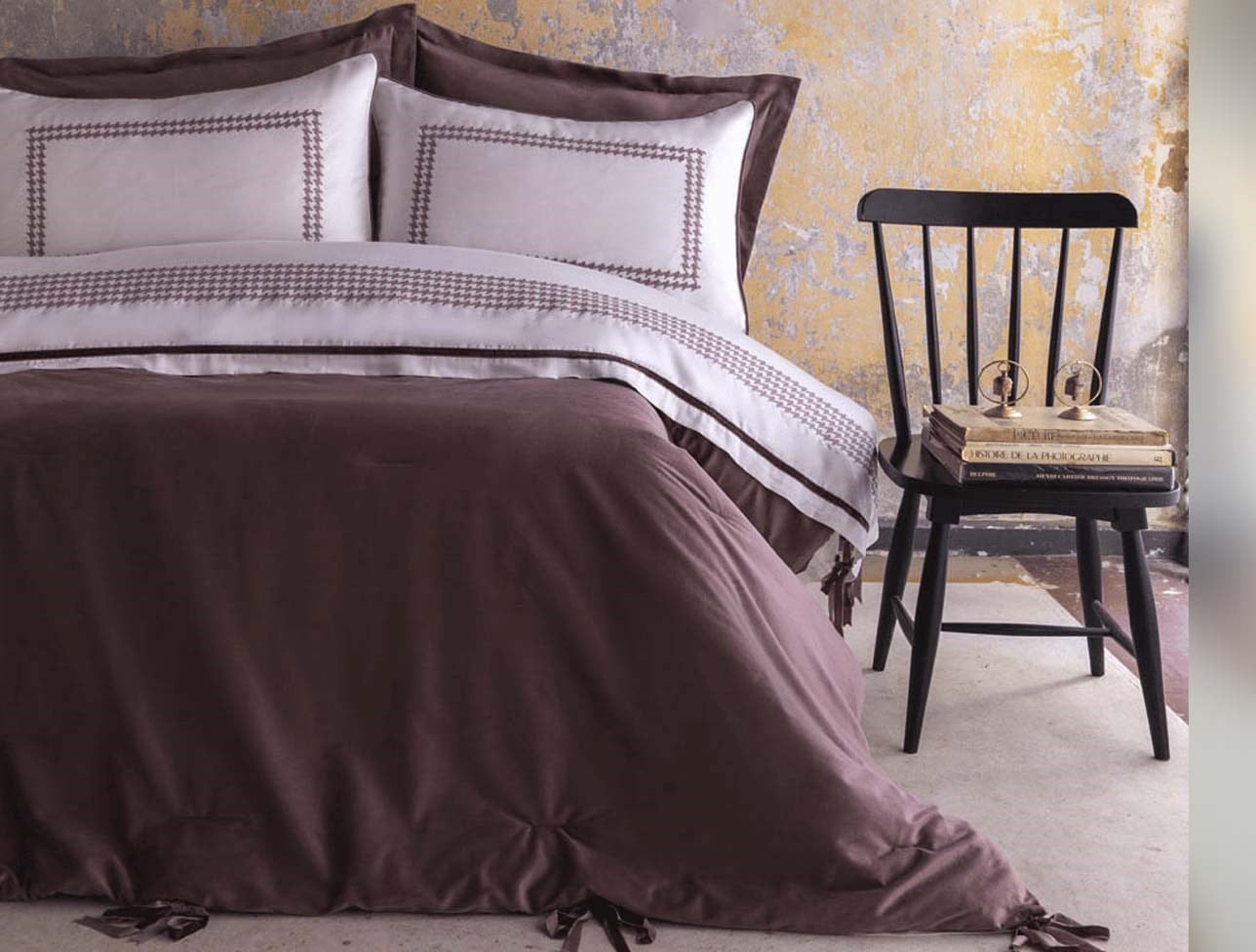 APRİCİTAS HOME ÇİFT KİŞİLİK UYKU SETİ İCON MÜRDÜM