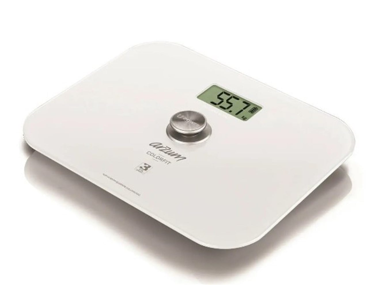 ARZUM AR5034 COLORFIT CAM BANYO BASKÜLÜ BEYAZ