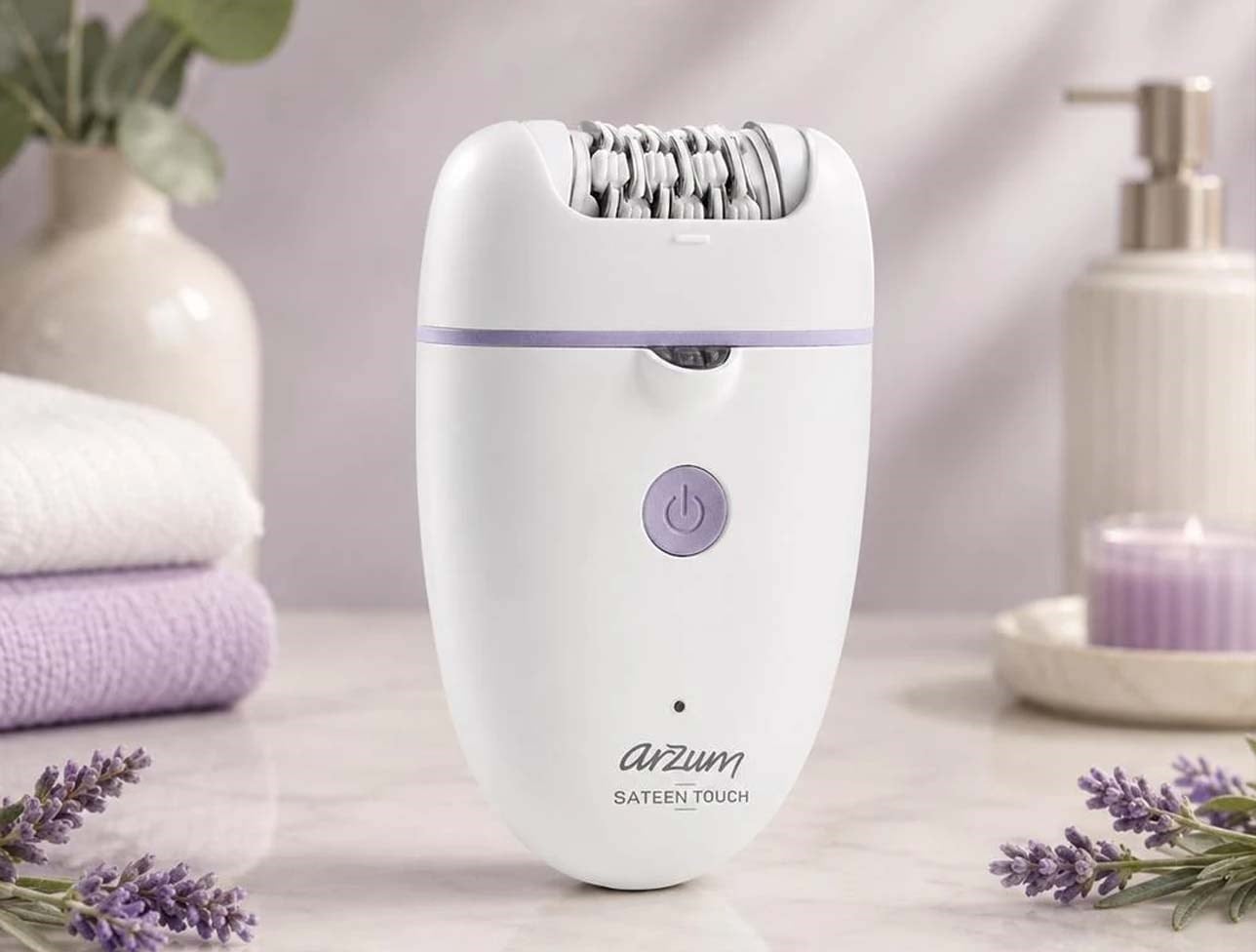 ARZUM SATEEN TOUCH ŞARJLI EPİLASYON
