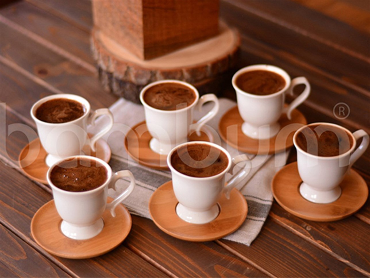 BAMBUM DELAR 6 KİŞİLİK KAHVE FİNCANI TAKIMI B0561