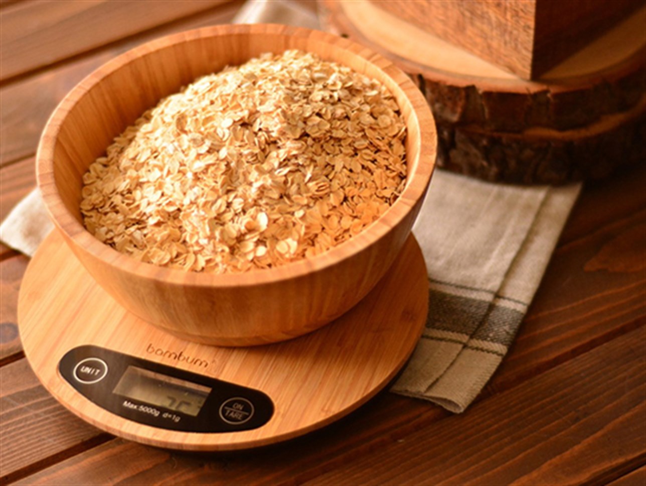 BAMBUM FLİPPO BAMBU MUTFAK TERAZİSİ YUVARLAK