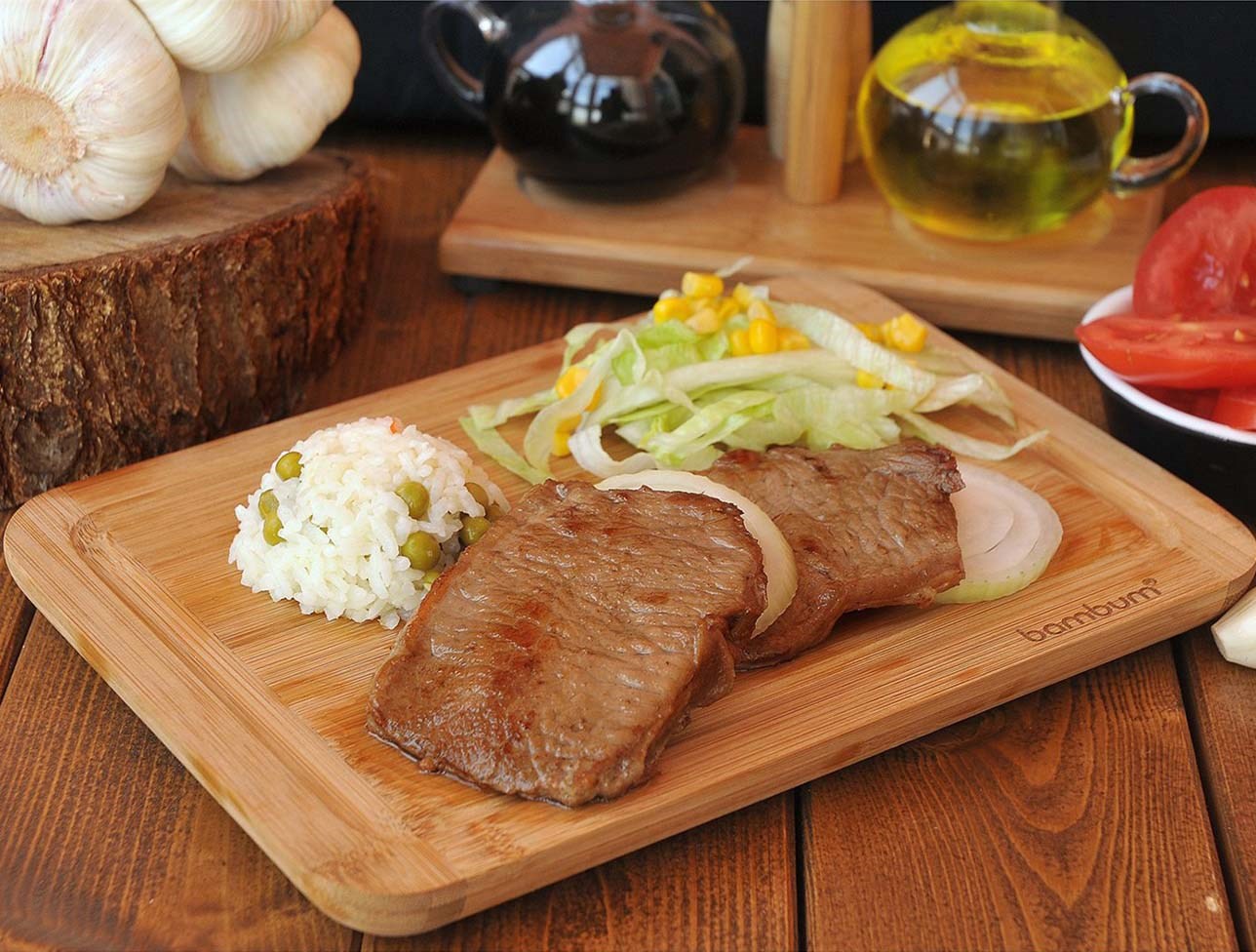 BAMBUM TOSCANA KESME STEAK TAHTASI ORTA