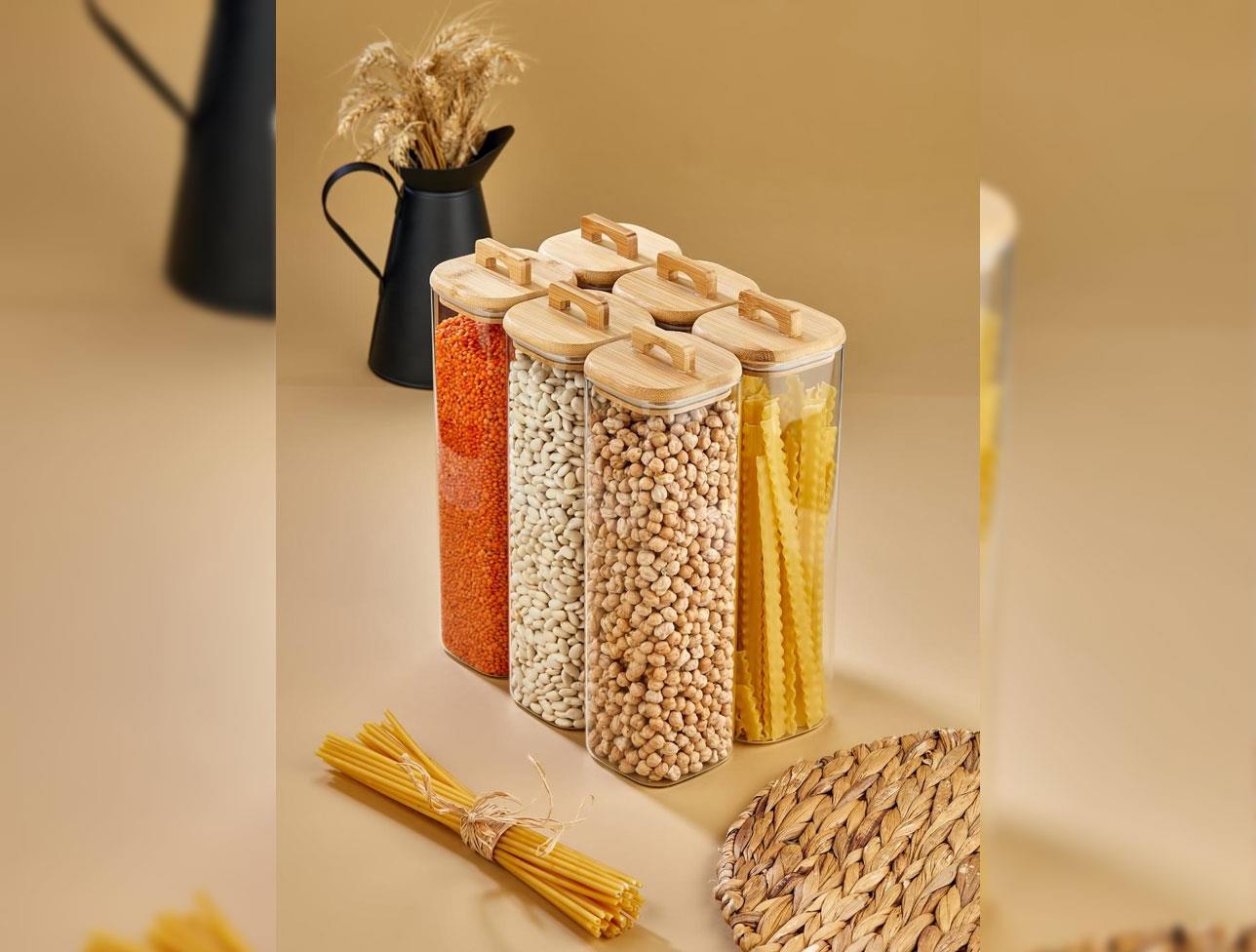 COOKER 28,5 CM KARE BOROSİKİLAT CAM KAVANZ CKR2964