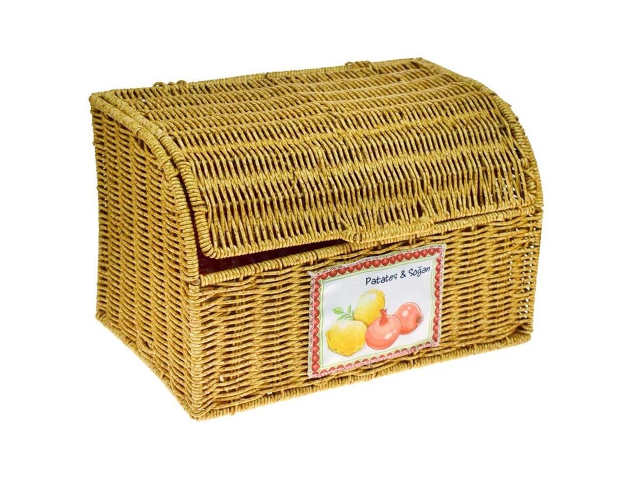 COŞ RATTAN BÖLMELİ PATATES SOĞANLIK COS-9121