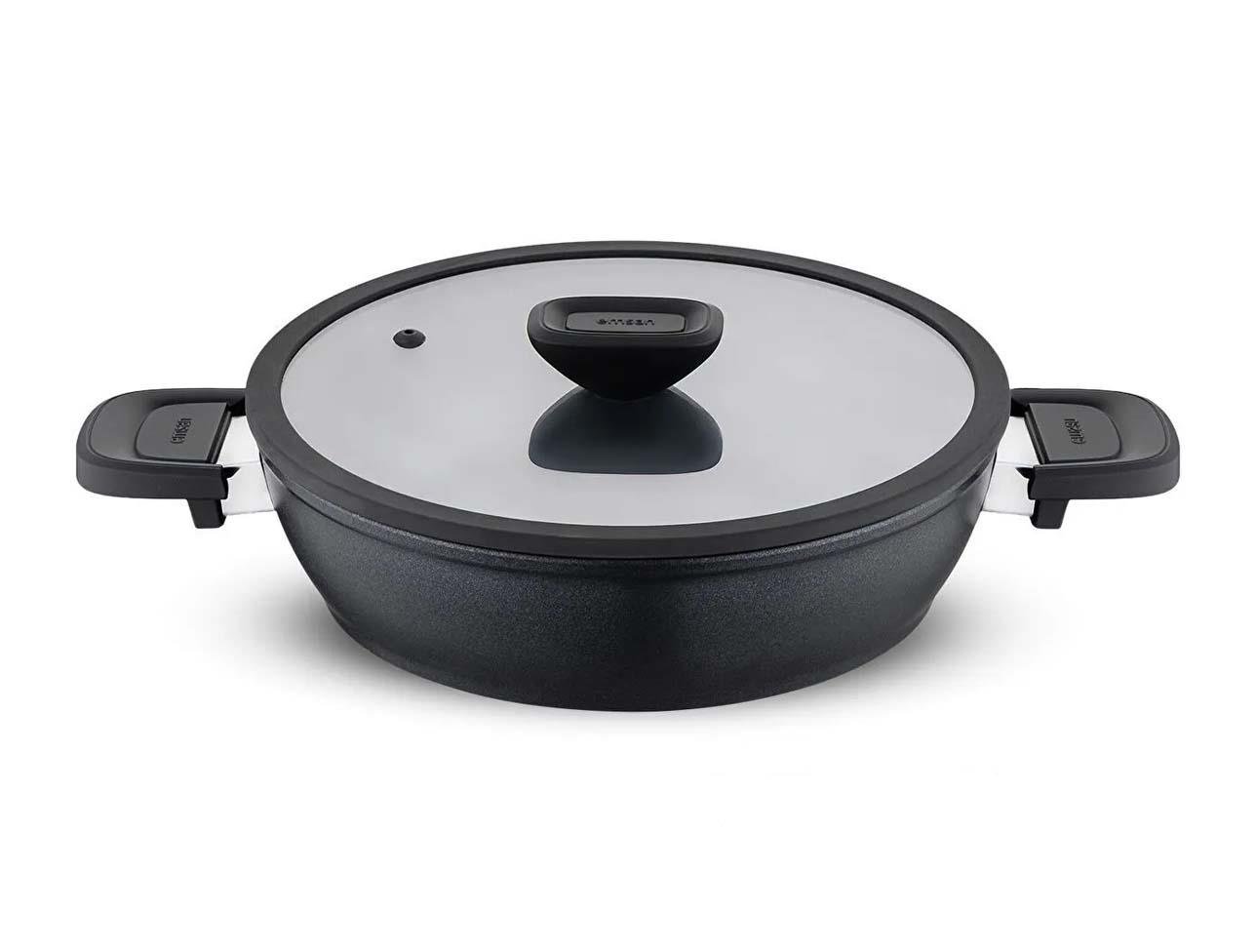 EMSAN DİAMENTE KARNIYARIK TENCERE SİYAH 5014