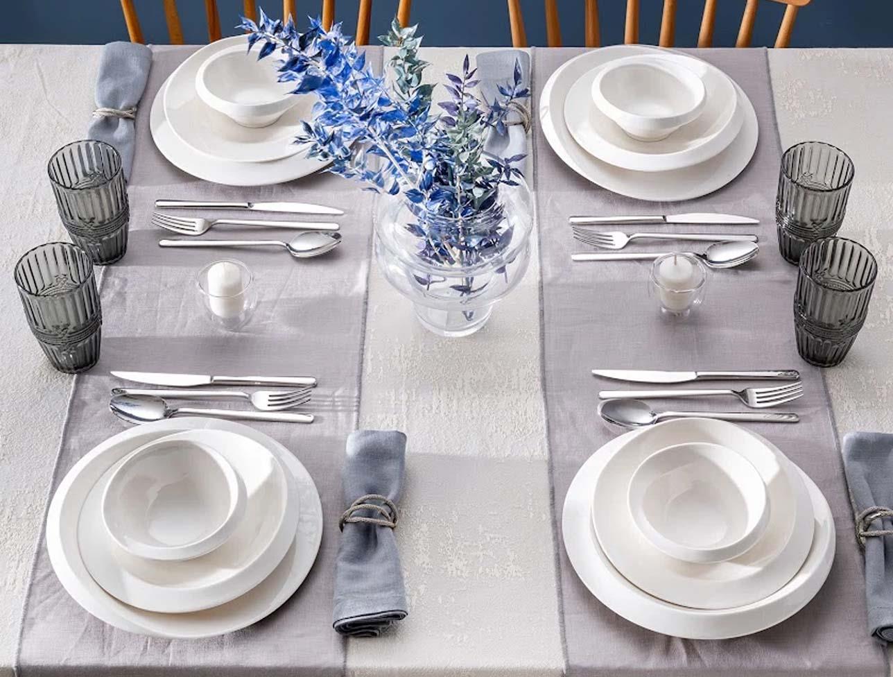 EMSAN EVREN 18 PRÇ 6 KİŞİLİK YMT BEYAZ