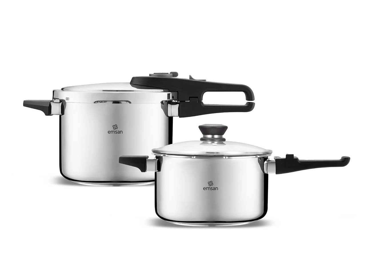 EMSAN FAST COOKER DÜDÜKLÜ TENCERE 4+6 LT