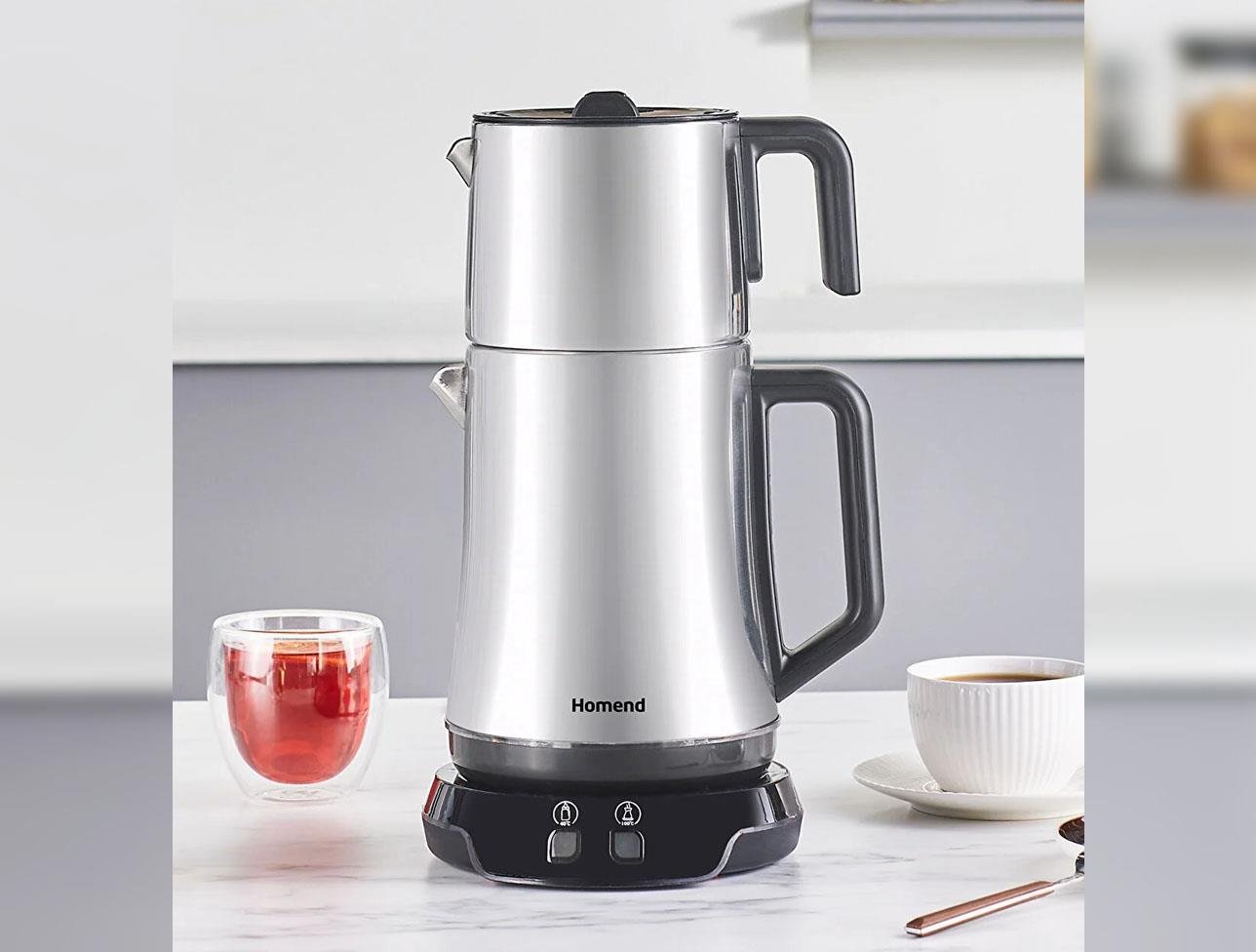 EMSAN HOMEND ROYALTEA 1776H ÇAY MAKİNESİ INOX