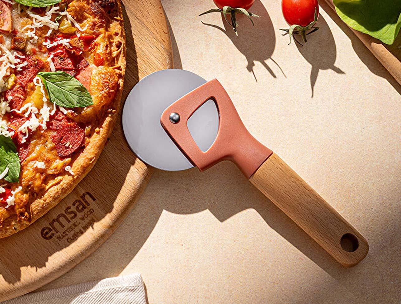 EMSAN RUSTİK PİZZA KESİCİ KİREMİT