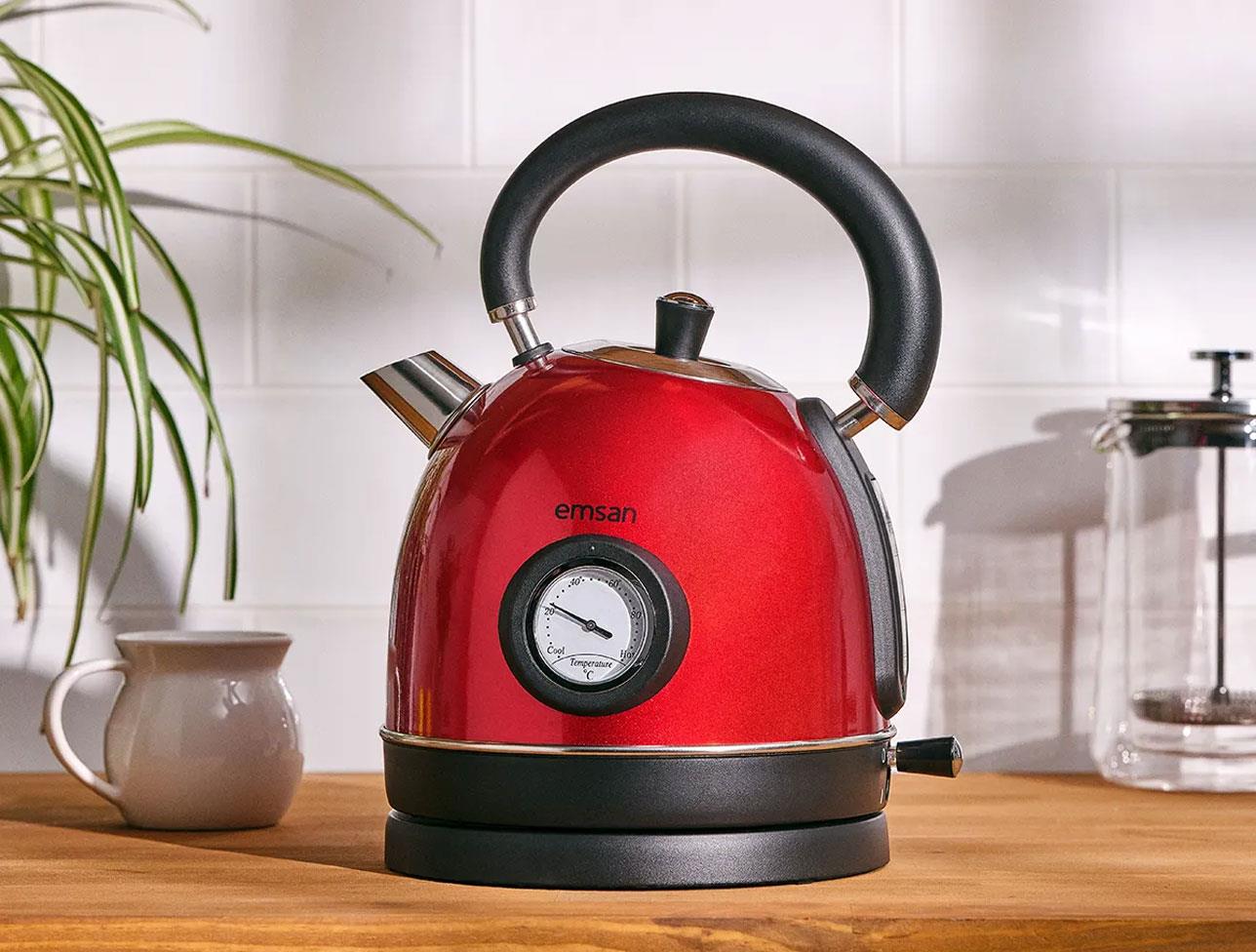 EMSAN TRUTLE KETTLE/ KIRMIZI