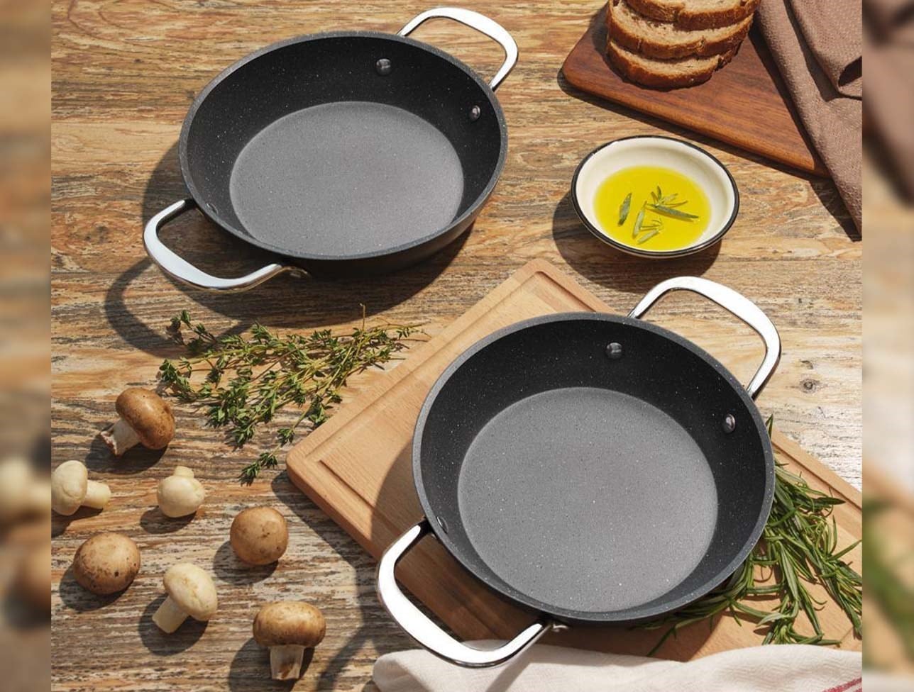 HİSAR NOVA PRO GRANİT METAL KULP 2 PARÇA SAHAN SET