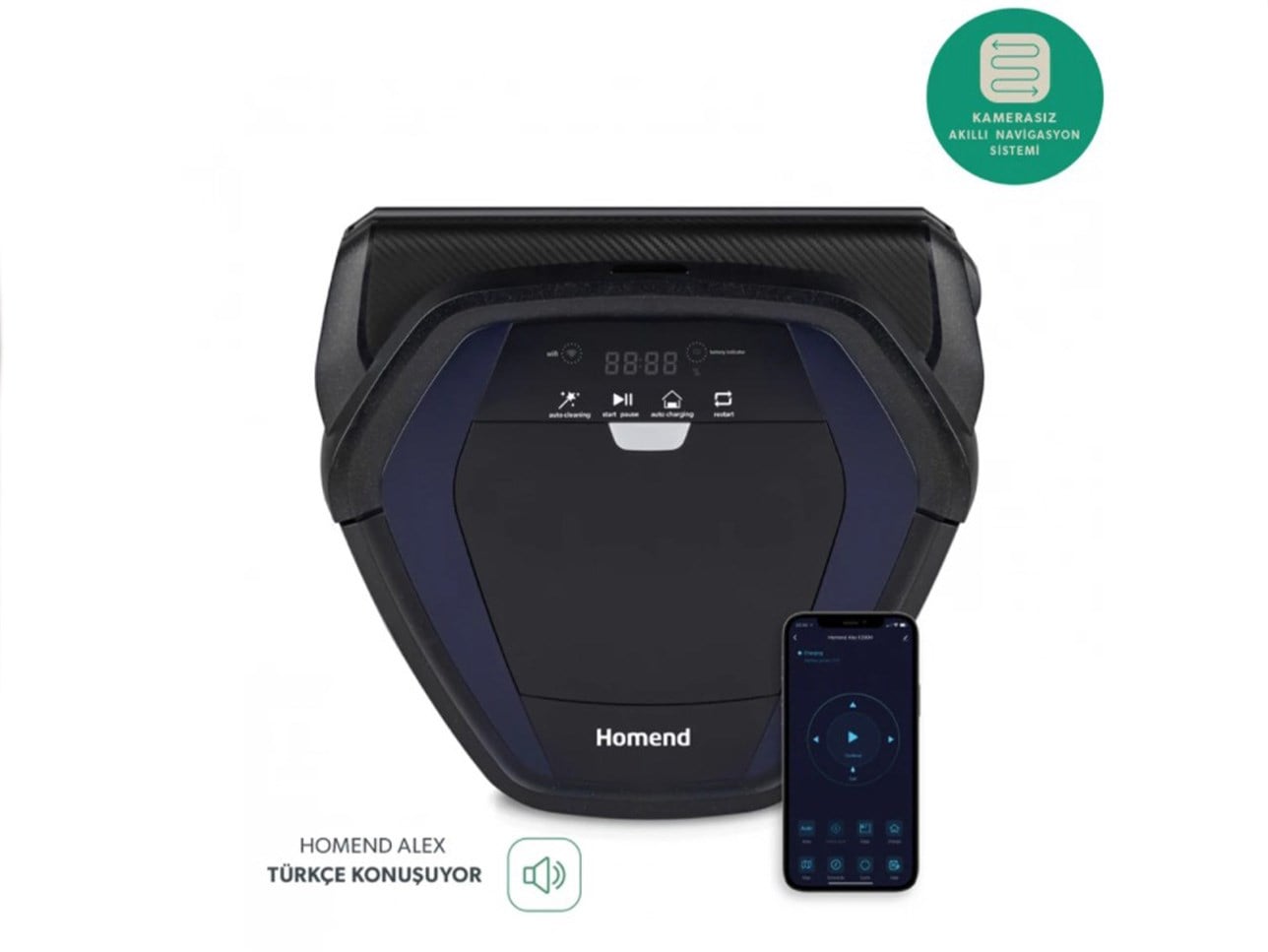 HOMEND ALEX 1280H ROBOT SÜPÜRGE