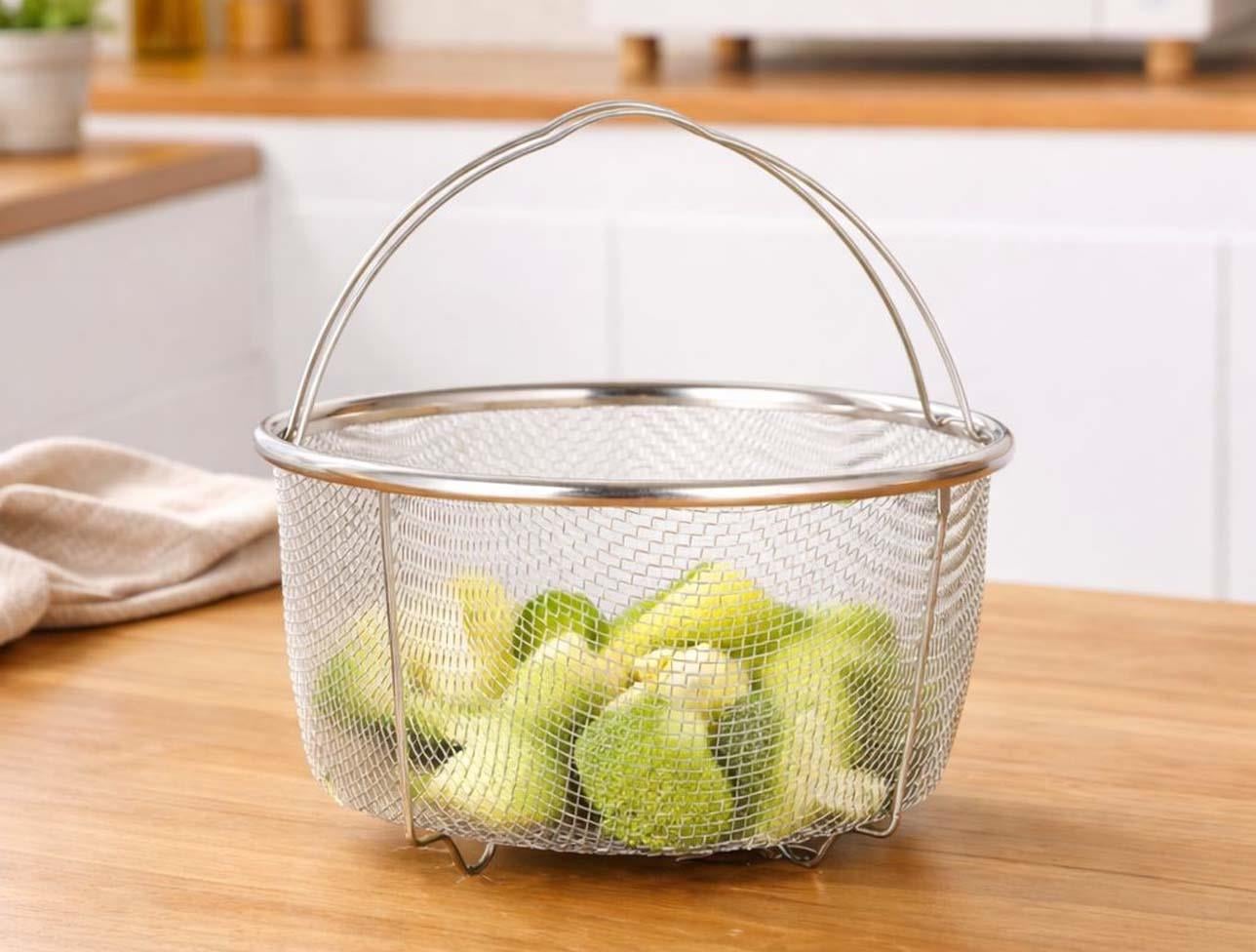 IVORY 18CM ÇİFT KULP FRİTÖZ SÜZG. IVO-SZG303