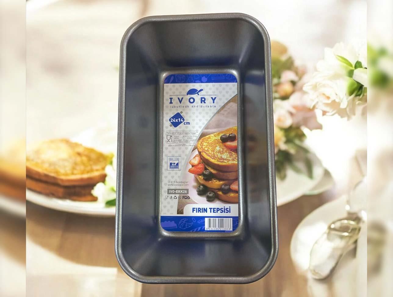 İVORY DERİN FIRIN KABI 24X14CM IVO-EKK26