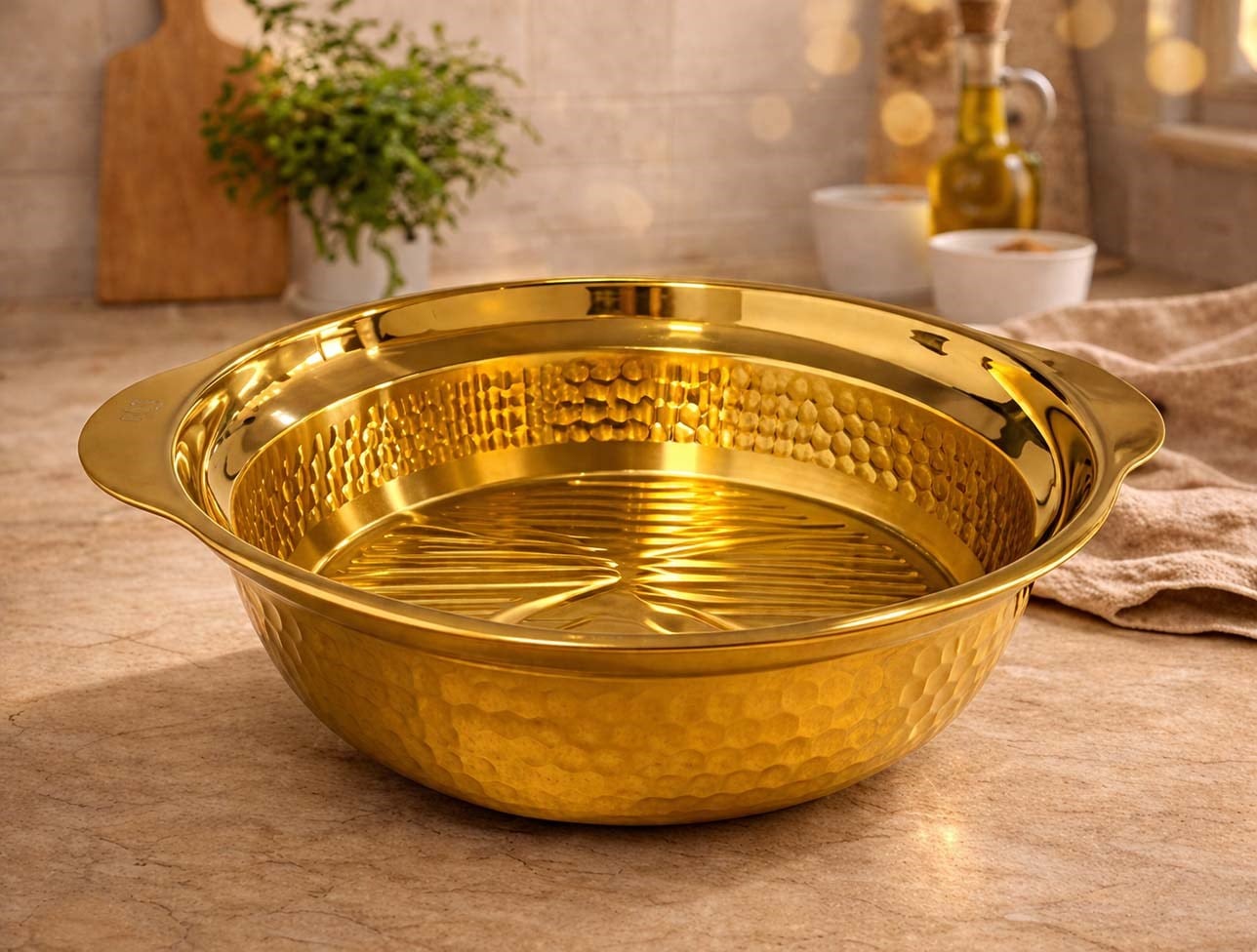 IVORY GOLD ÇELİK MİKSER KABI 29 CM IVO-SZG439