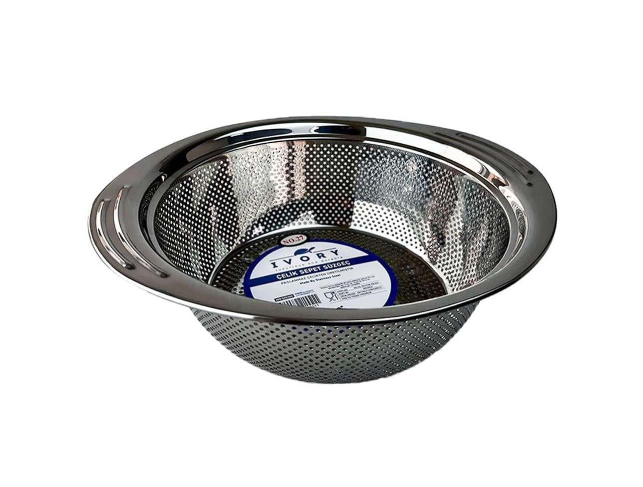 IVORY PASLANMAZ ÇELİK SÜZGEÇ