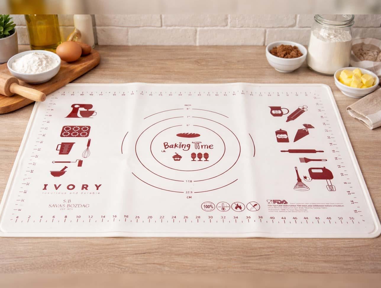 İVORY SİLİKON HAMUR MAT 40X60CM 400 GR IVO-PST274