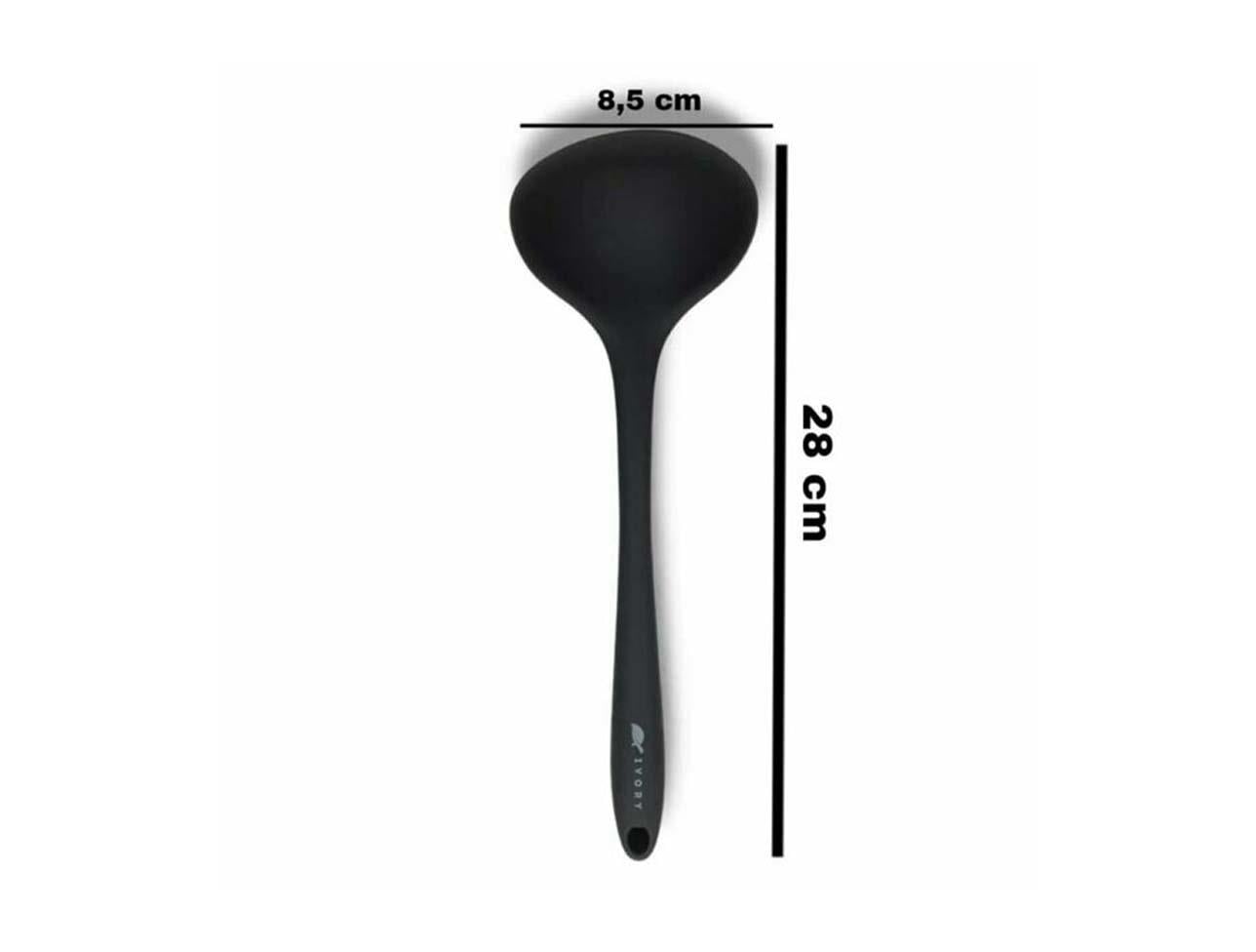 IVORY SİLİKON KEPÇE SİYAH IVO-SL171