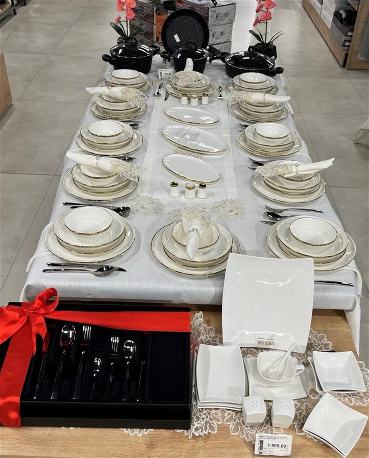 KARACA 50 parça ÇEYİZ PAKETİ