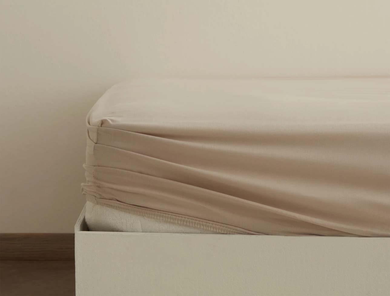 KARACA HOME BASIC  FITTED C, 100X200+30 CM BEJ