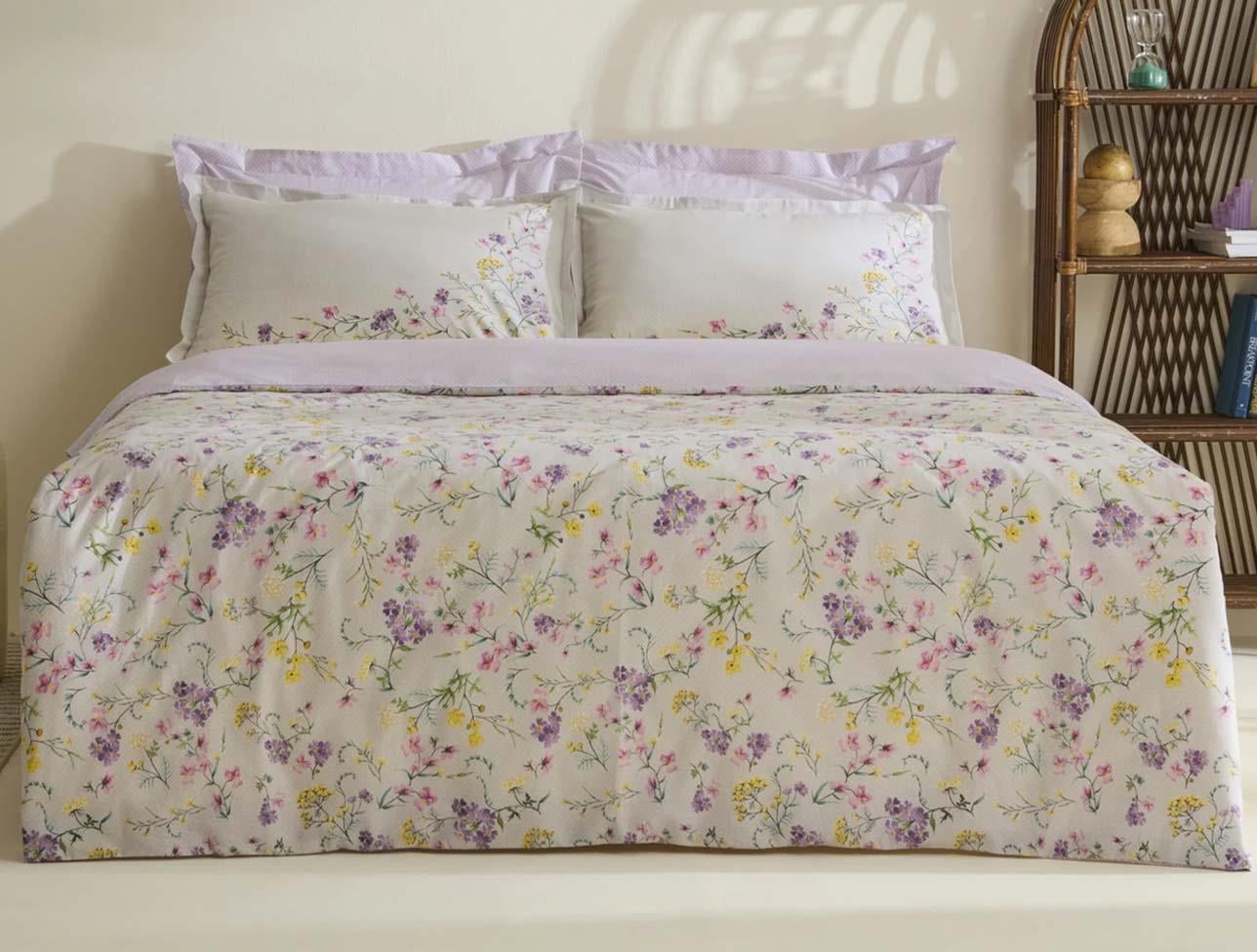 KARACA HOME ELIANA NEVRESİM T.ÇİFT KİŞİLİK LİLA
