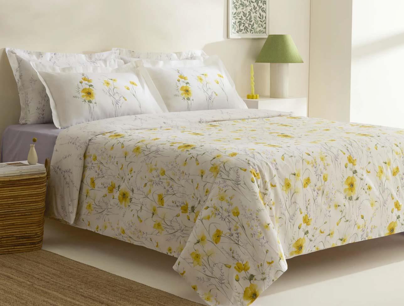 KARACA HOME ROSELLA NEVRESİM T, TEK KİŞİLİK SARI