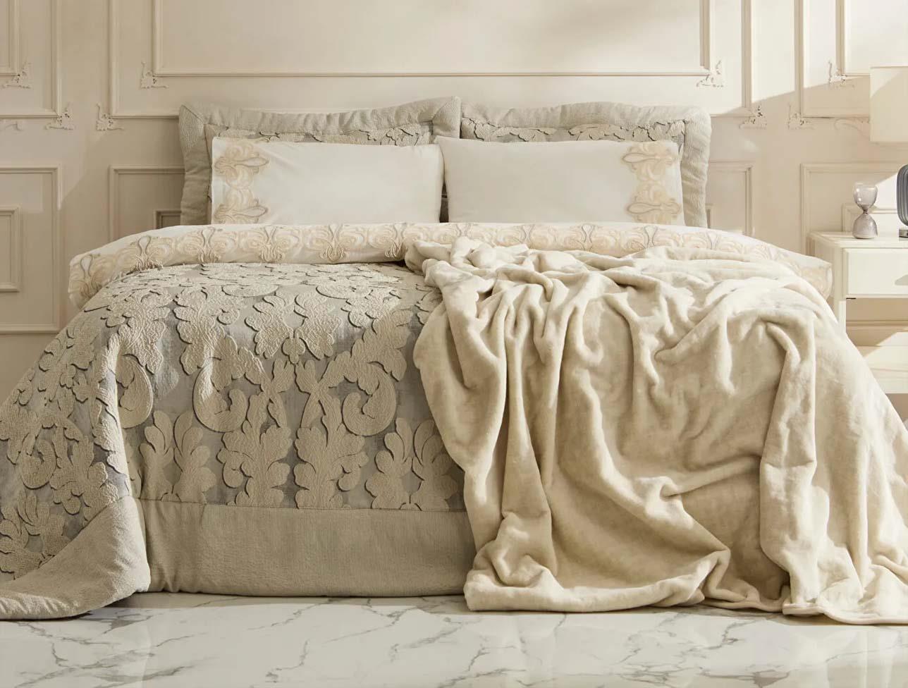 KH SPLENDİD ÇEYİZ SETİ ÇİFT KİŞİLİK GRİ