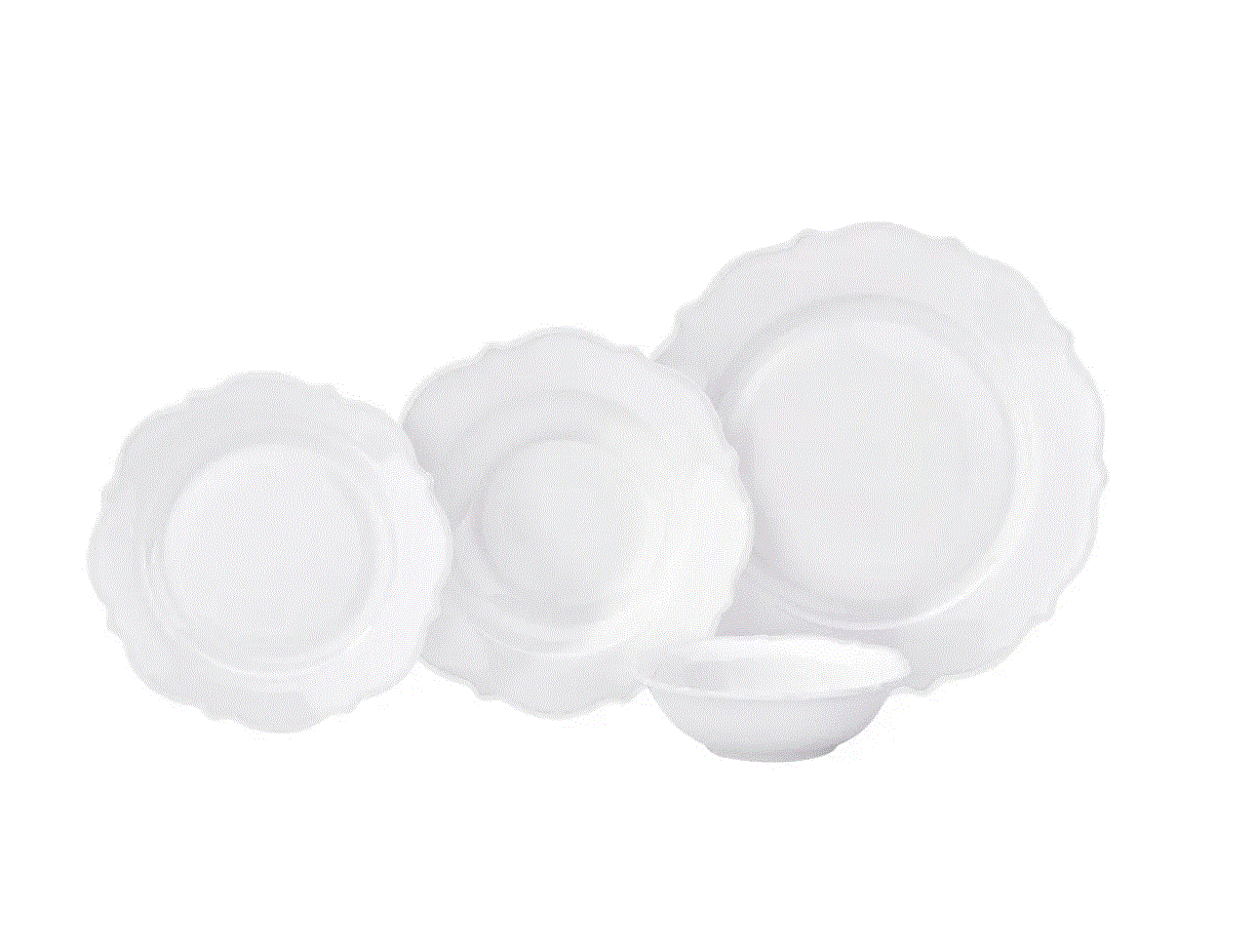 KORKMAZ A8247 ELİZA COLL.60P YEMEK TAKIMI