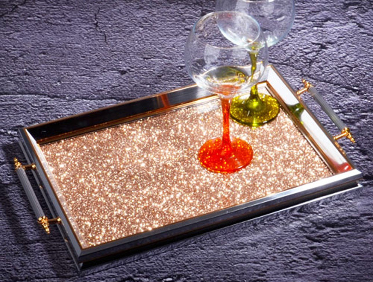 KOSOVA KULP.LÜX DİKD.TEPSİ(50*31)(GMŞ. ALTN-ROSE G