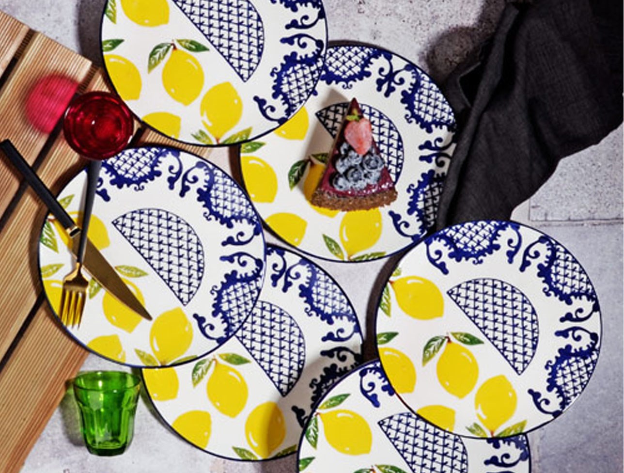 KOSOVA LACE LEMON-06 PASTA TABAĞI 21 CM