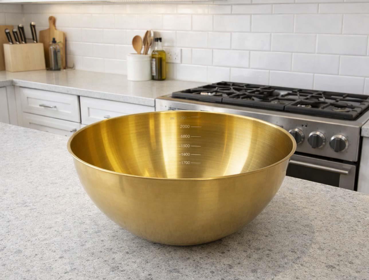 KRD HOME METAL GOLD KASE 2000ML 7733