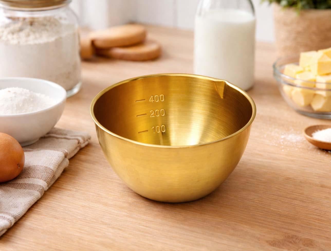 KRD HOME METAL GOLD KASE 500ML 7737