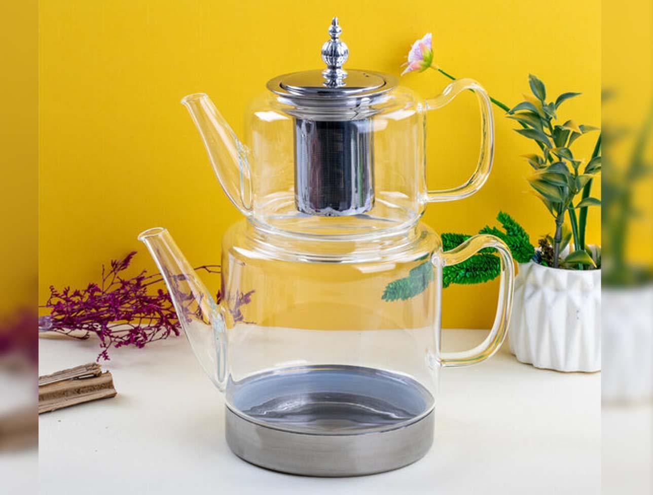 KRD HOME VITA CAM ÇAYDANLIK 1500ML KRD-6316