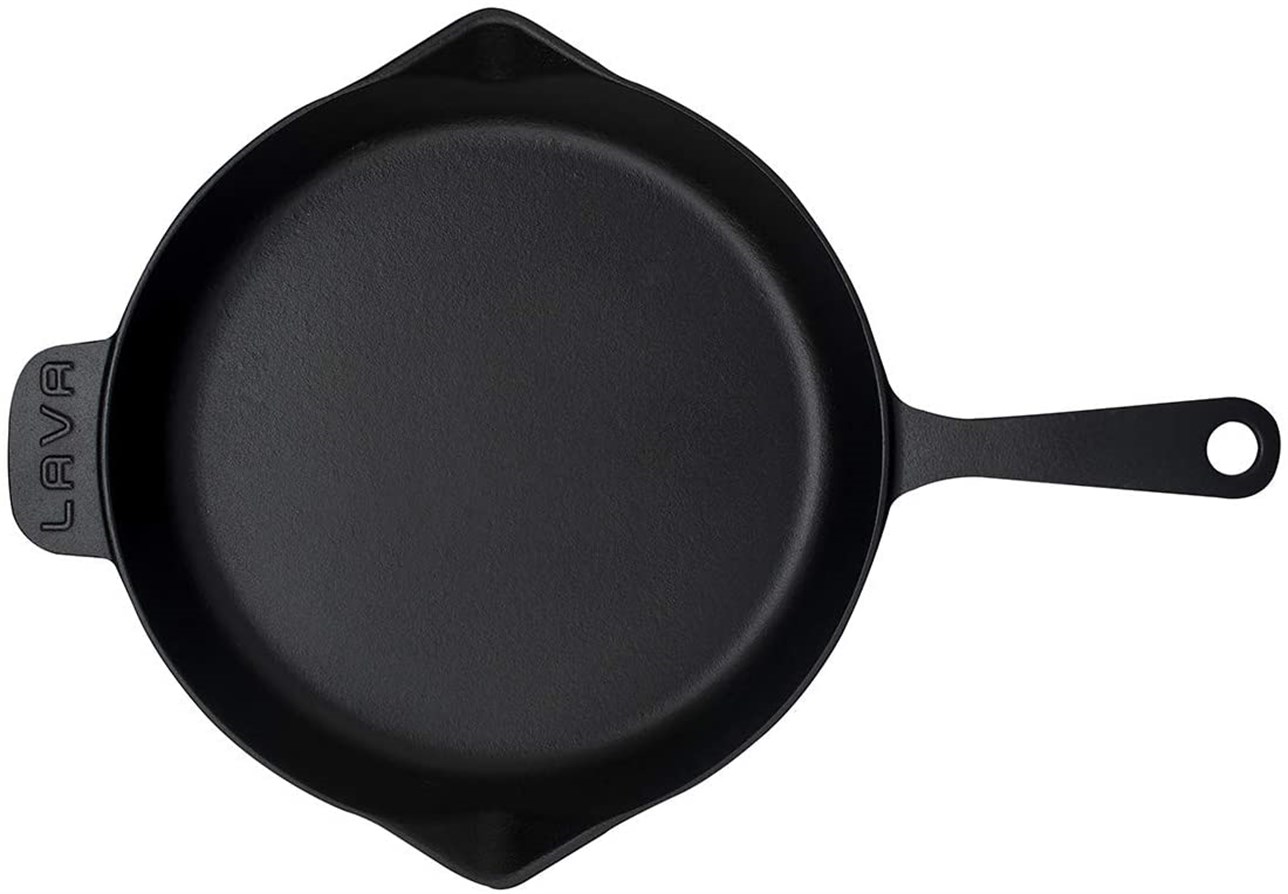 LAVA YUVARLAK KIZARTMA TAVA 28 CM METAL SAPLI