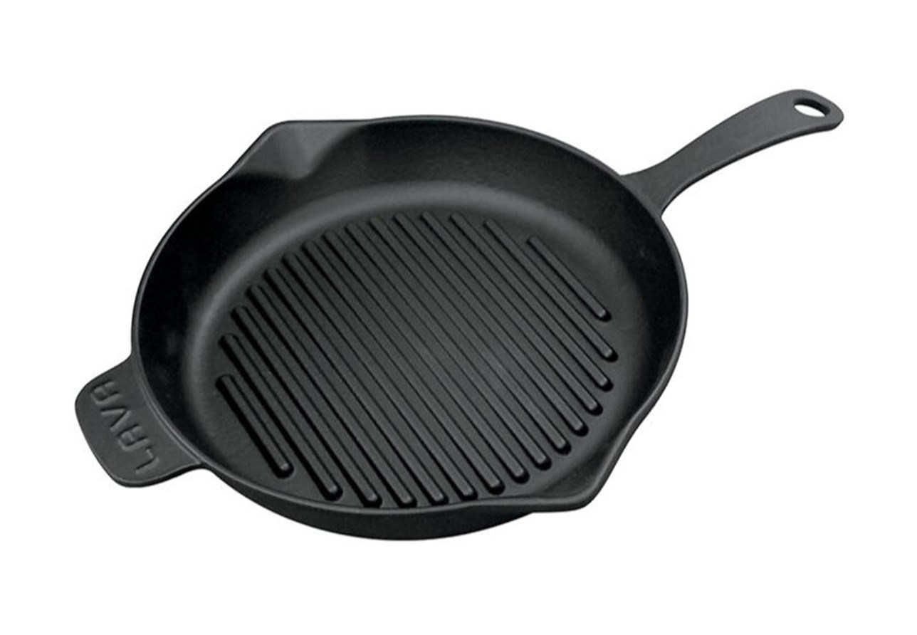 LAVA YUVARLAK SAPLI IZGARA TAVA ÇAP 28 CM