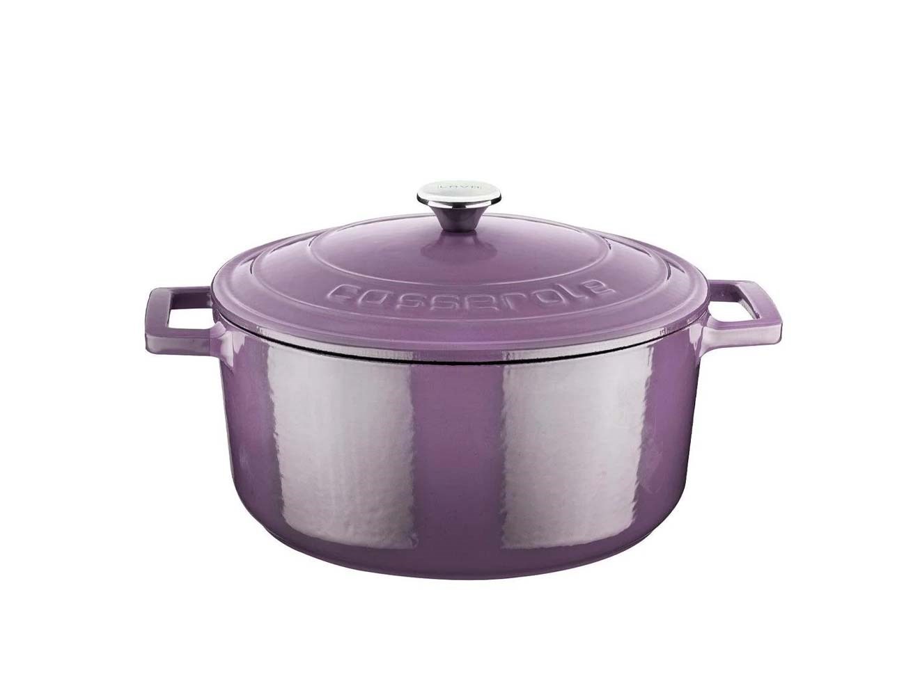 LAVA YUVARLAK TENCERE 22CM MOR TRENDY