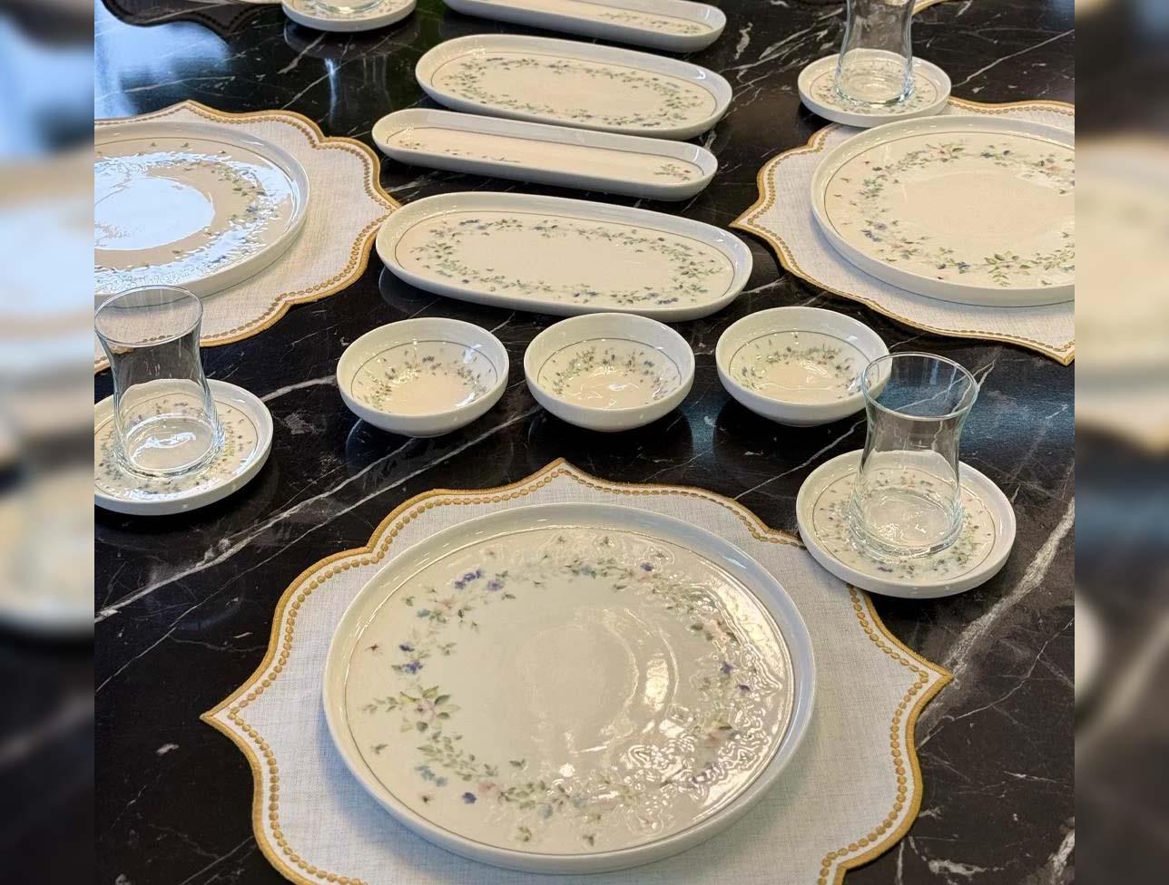 MASSİMO SAKURA 30 PARÇ 6 KİŞİLİK KAHVALTI MS-3020