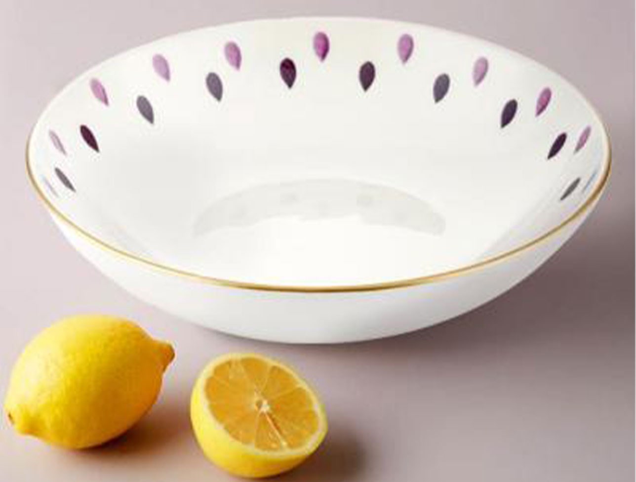 MİA FEZ GENİŞ SALATA KASESİ25CM MOR FEZ0036