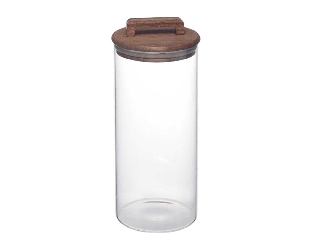 MİEN AKASYA KAPAKLI CAM KAVANOZ 1700ML BOR-024