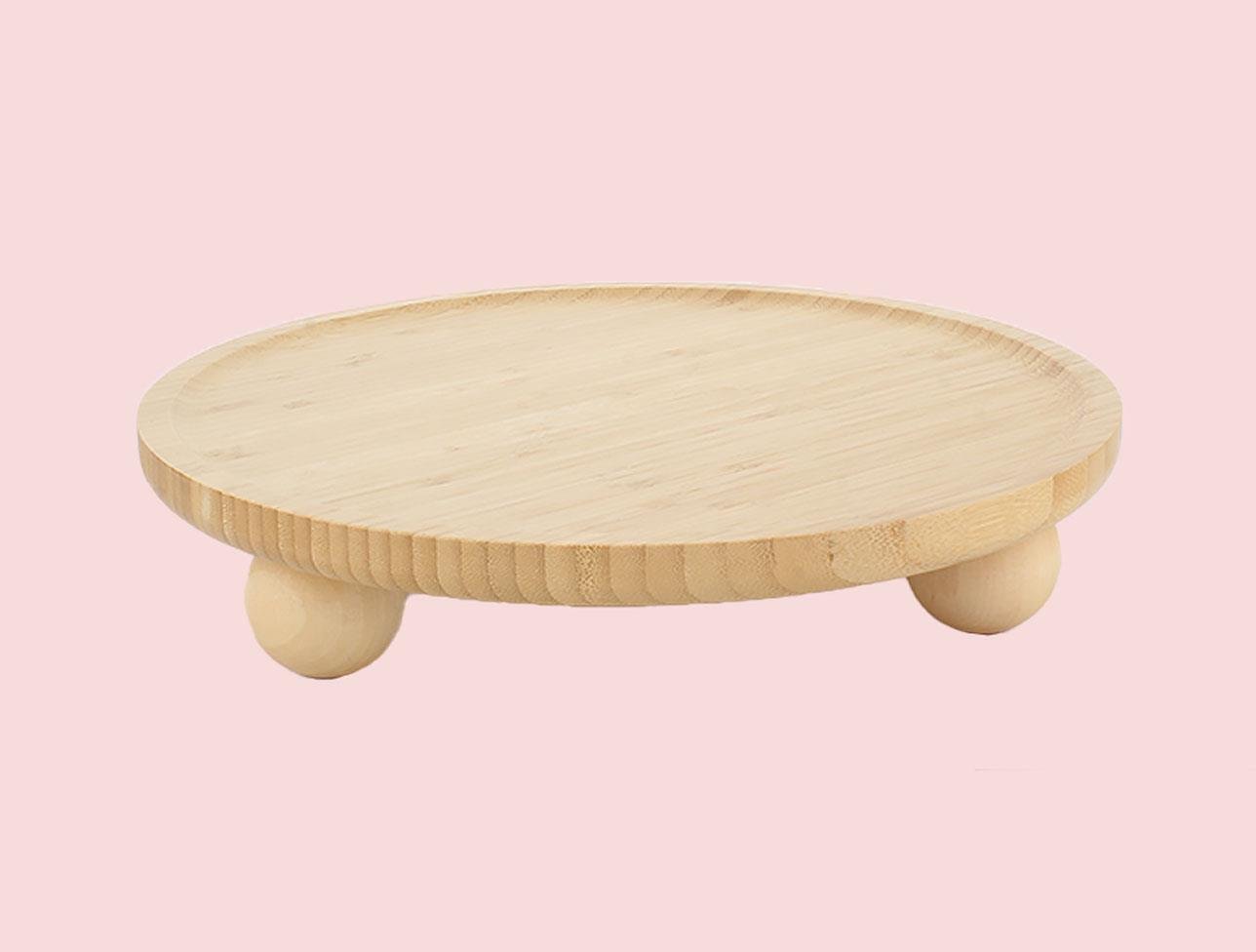 MİEN BAMBU TOP AYAKLI SUNUMLUK 32CM