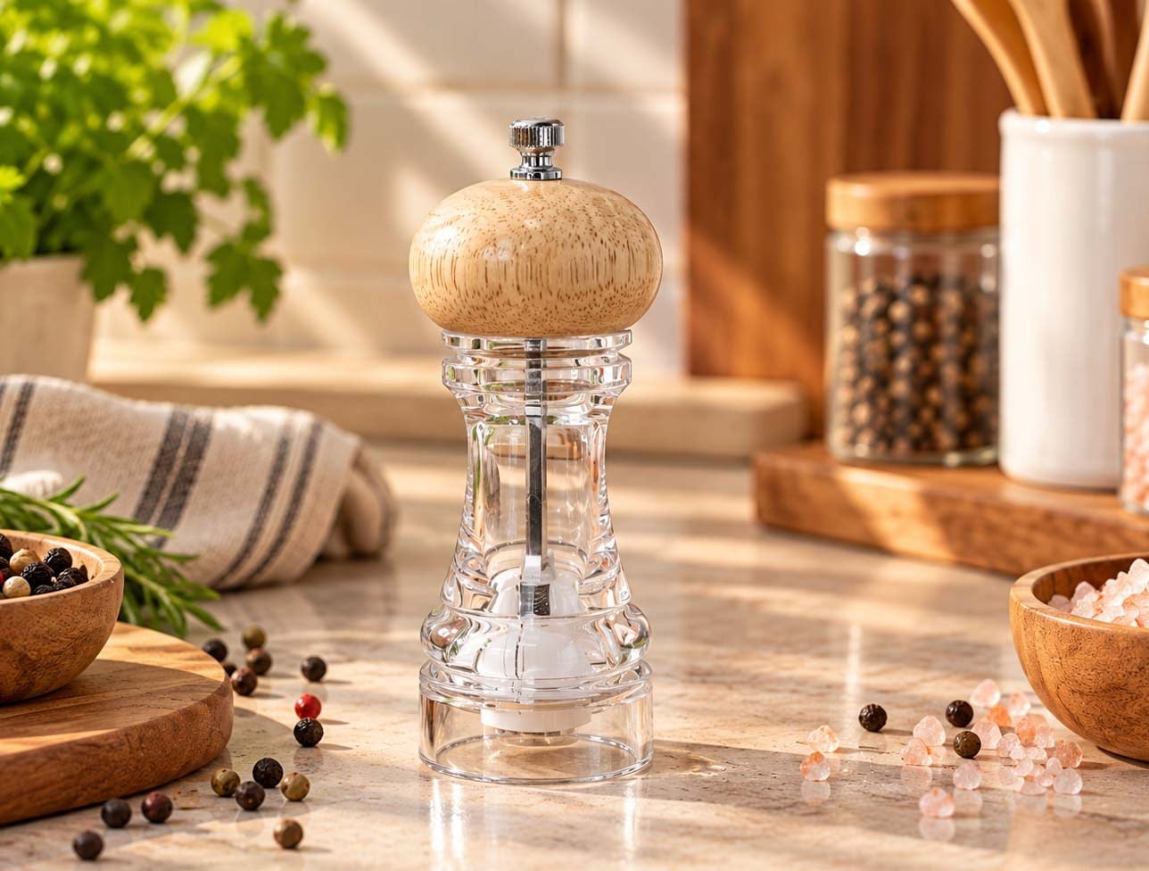 MİEN CAM BAMBU BAHARAT ÖĞÜTÜCÜ 1756