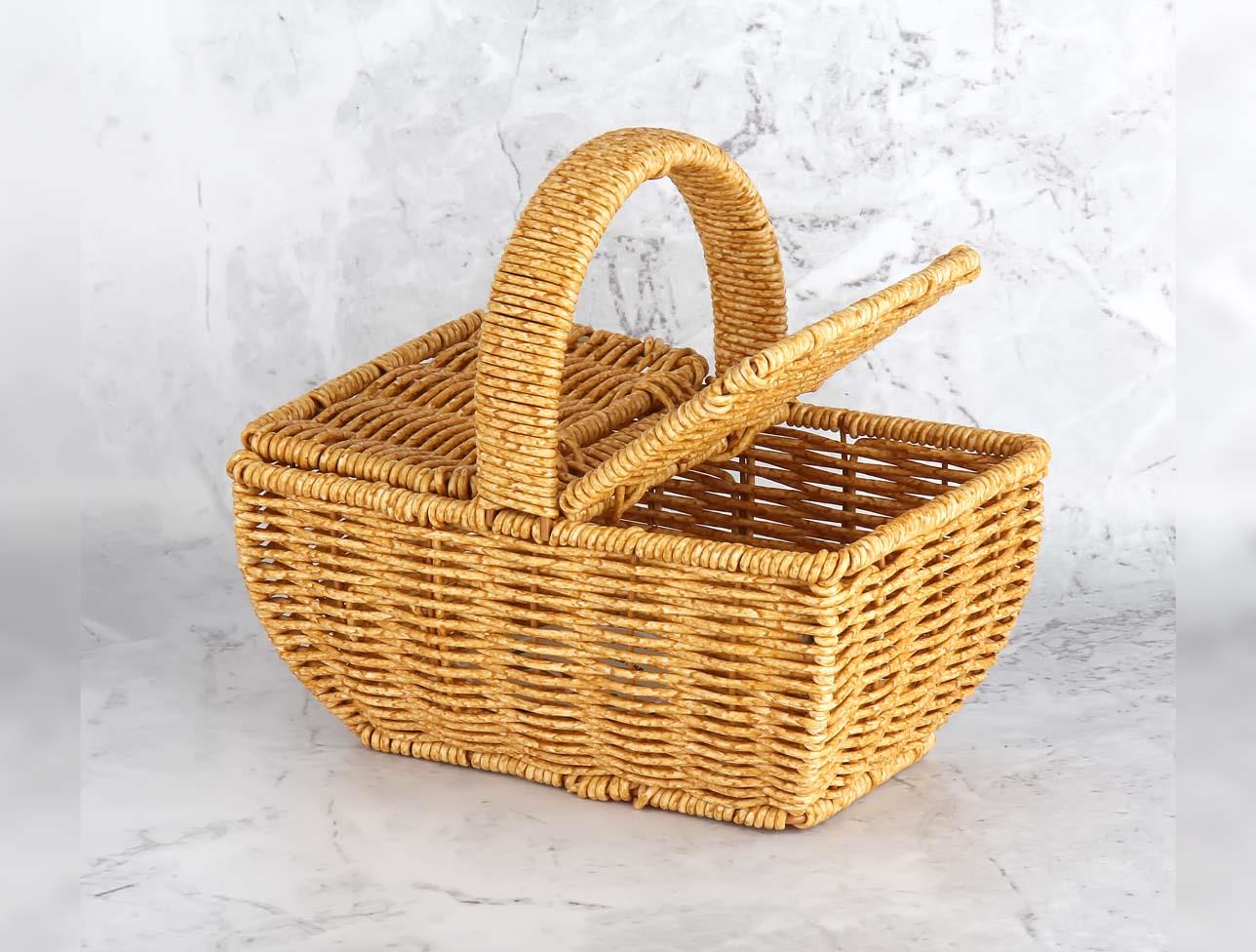 MİEN DİKDÖRTGEN KULPLU SEPET BB6067