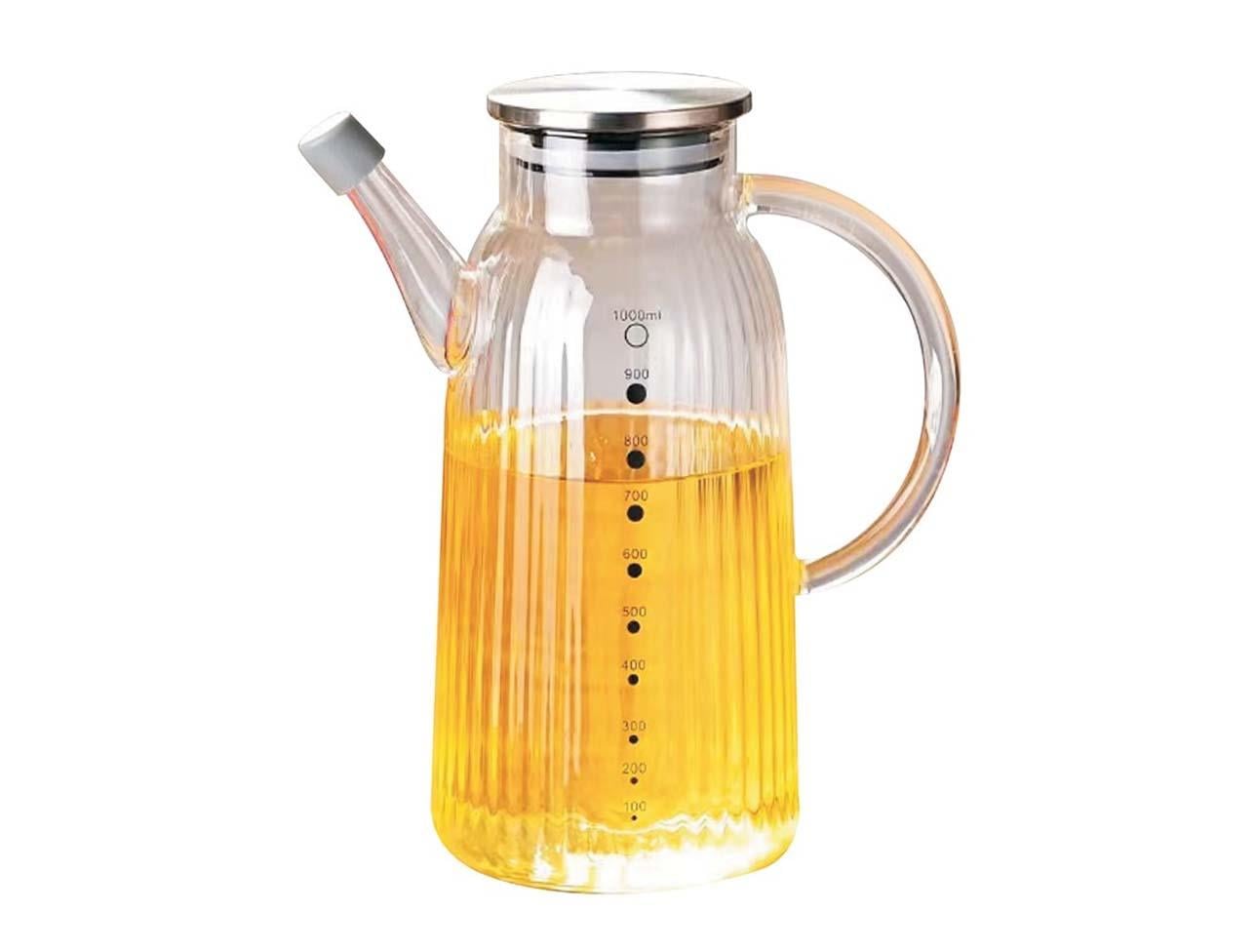 MİEN METAL KAPAKLI YAĞDANLIK 1000ML GLA-03